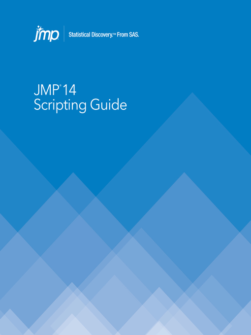 Title details for JMP 14 Scripting Guide by SAS Institute - Available